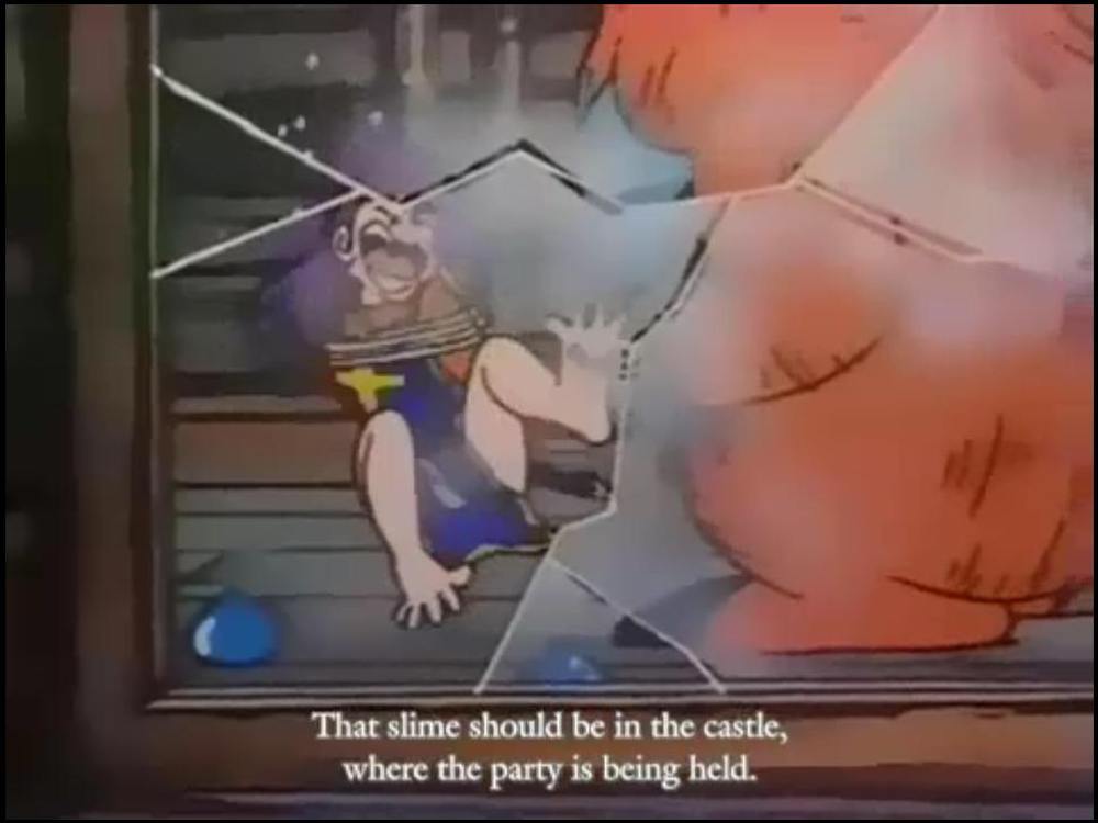 Tickling scene Dragon Quest