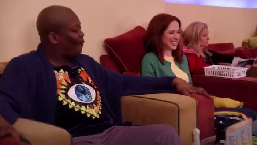 Tickle pedicure Unbreakable Kimmy Schmidt