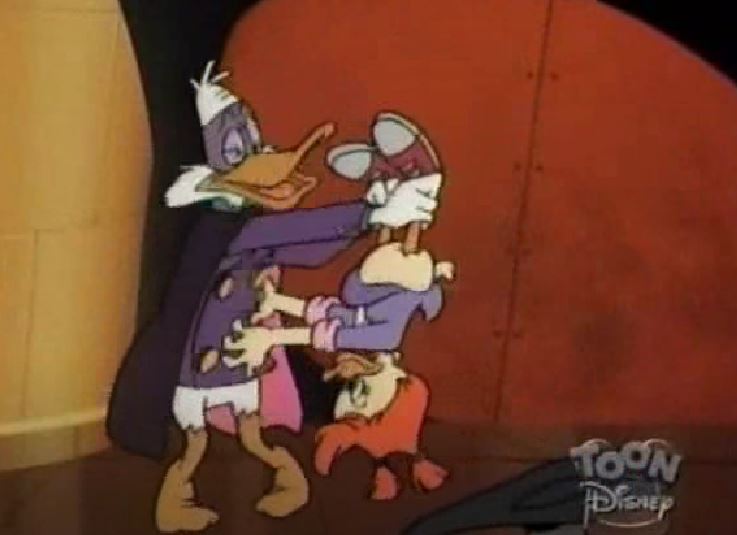 Darkwing Duck tickling