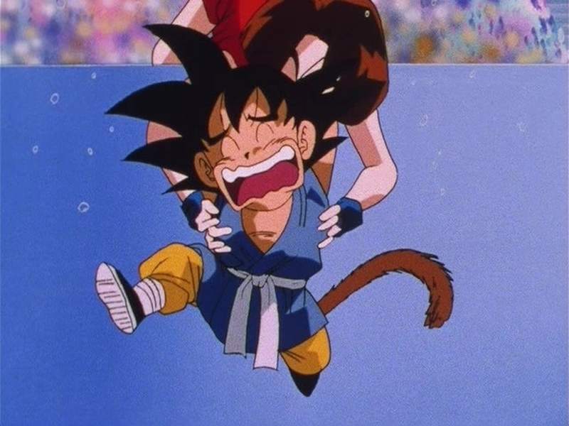 Dragon Ball GT tickling