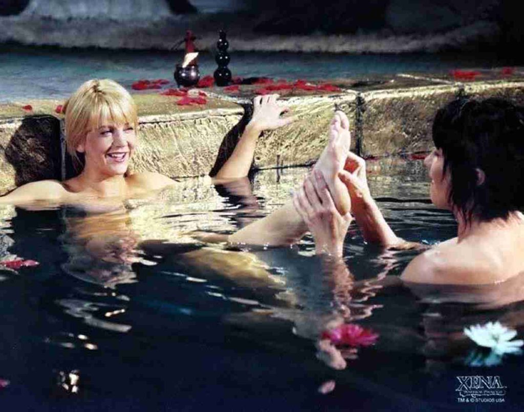 Tickling scenes Xena