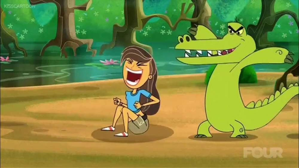 Tickle George of the Jungle cartoon