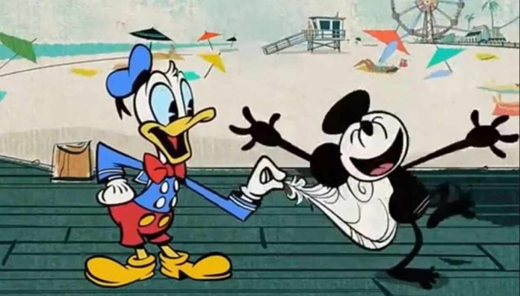 Tickle MIckey Mouse Donald Duck