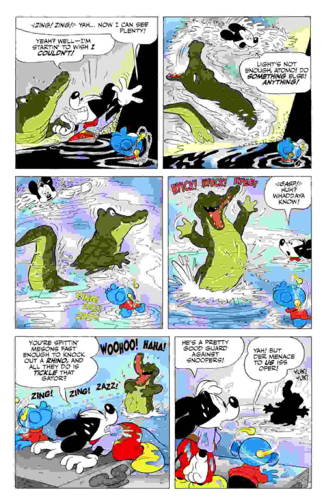 Tickle Mickey alligator