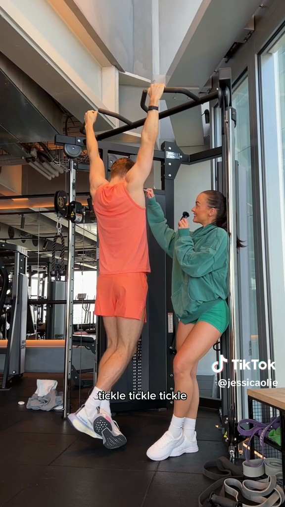 ticklish armpits workout