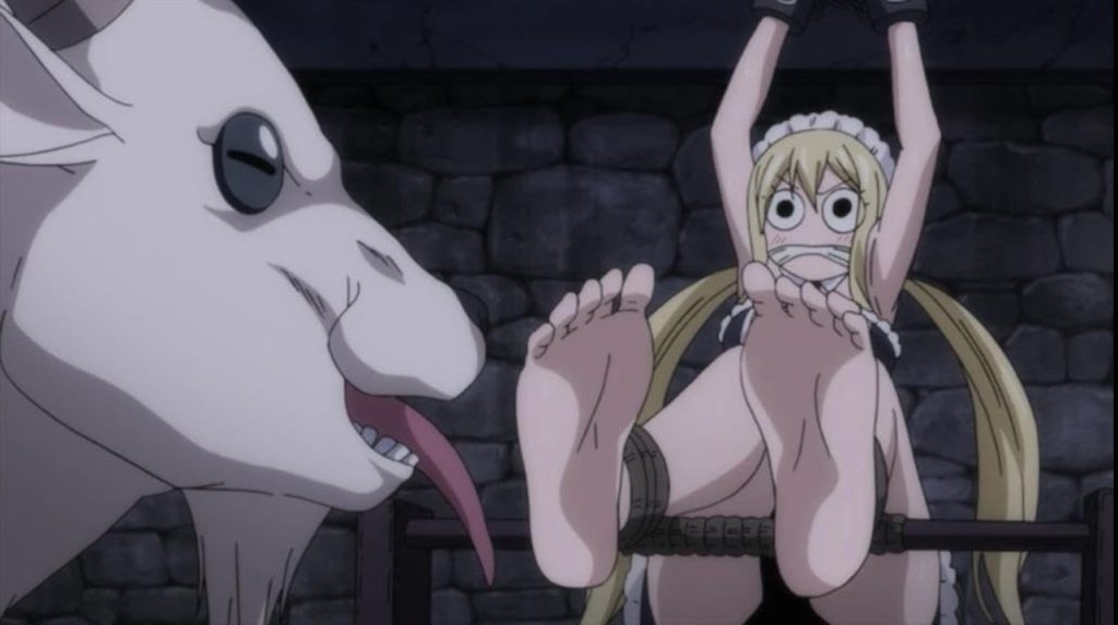 Fairy Tail goat torture